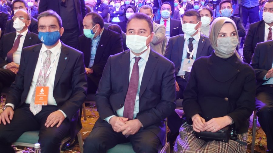 Deva Partisi Genel Başkanı Babacan Partisinin Konya Kongresine Katıldı