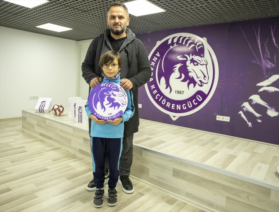 Minik Taraftardan Ankara Keçiörengücü'ne Anlamlı Tablo