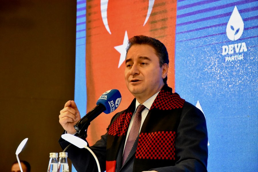 Deva Partisi Genel Başkanı Ali Babacan Partisinin Eskişehir İl Kongresi'ne Katıldı