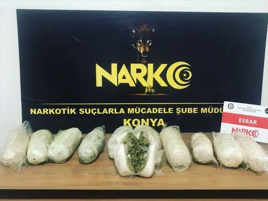 Konya'da Uyuşturucu Operasyonunda 11 Zanlı Yakalandı