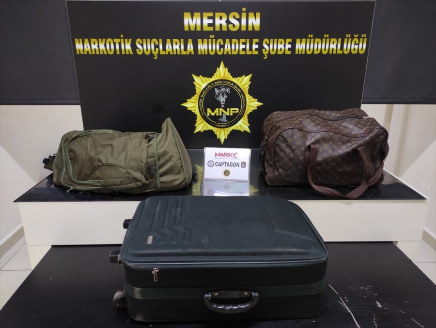 Mersin'de Uyuşturucu Sevkiyatı Yapan Zanlılara 