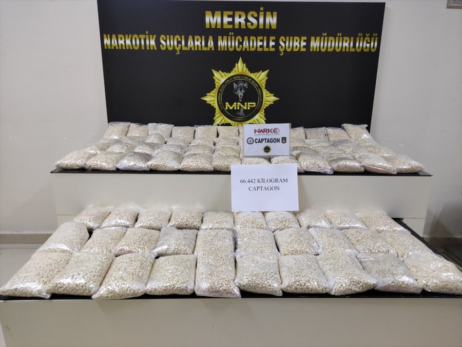 Mersin'de Uyuşturucu Sevkiyatı Yapan Zanlılara 