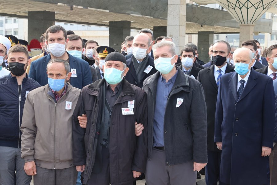 Ankara'da Trafik Kazası Sonucu Şehit Olan Polis Memuru Son Yolculuğuna Uğurlandı