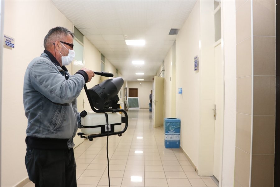 Beyşehir Belediyesi Hizmet Binasında Kovid-19 Tedbirleri Artırıldı