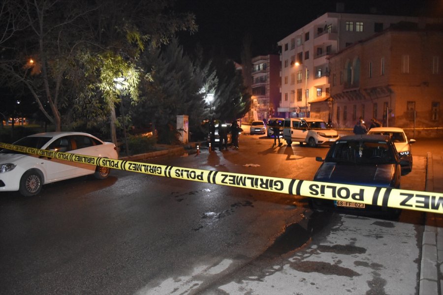 Aksaray'da Silahlı Kavga: 1 Yaralı