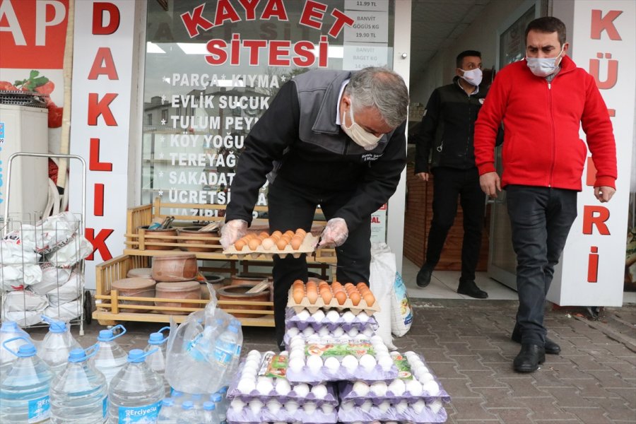 Kayseri'de Gıda İşletmelerine Kovid-19 Denetimi