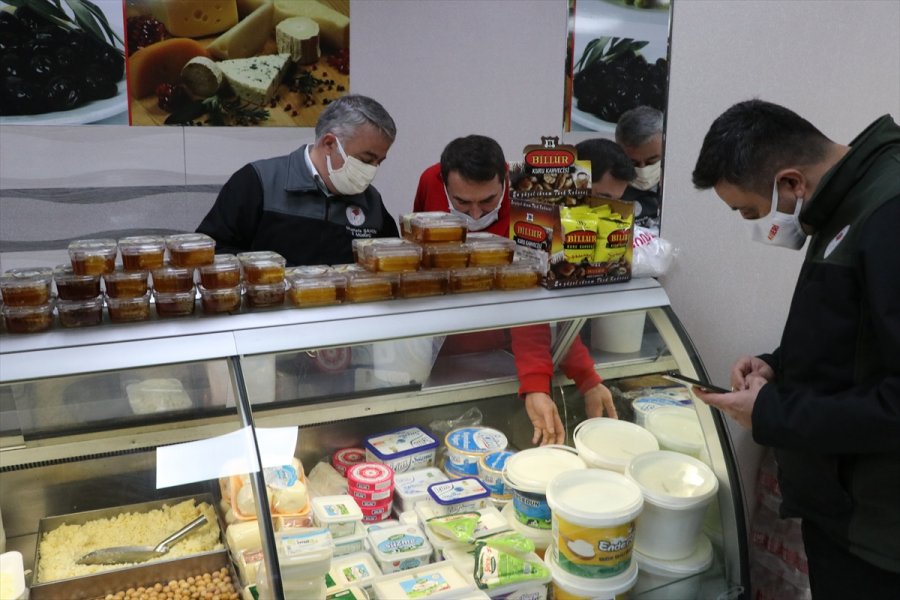 Kayseri'de Gıda İşletmelerine Kovid-19 Denetimi
