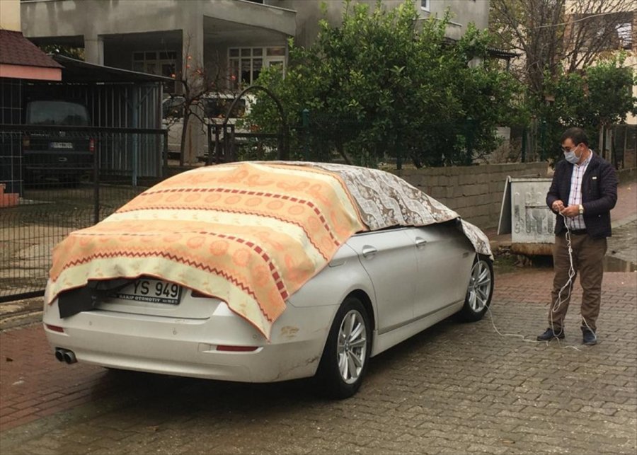 Antalya'da Kuvvetli Yağış Etkili Oldu