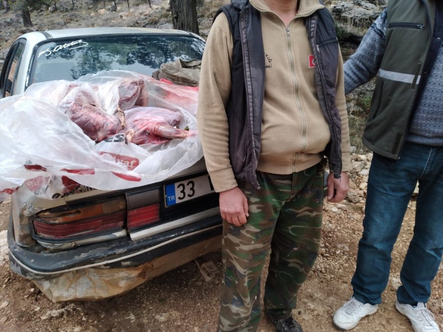 Mersin'de Kaçak Avcılara 31 Bin Lira Ceza Kesildi