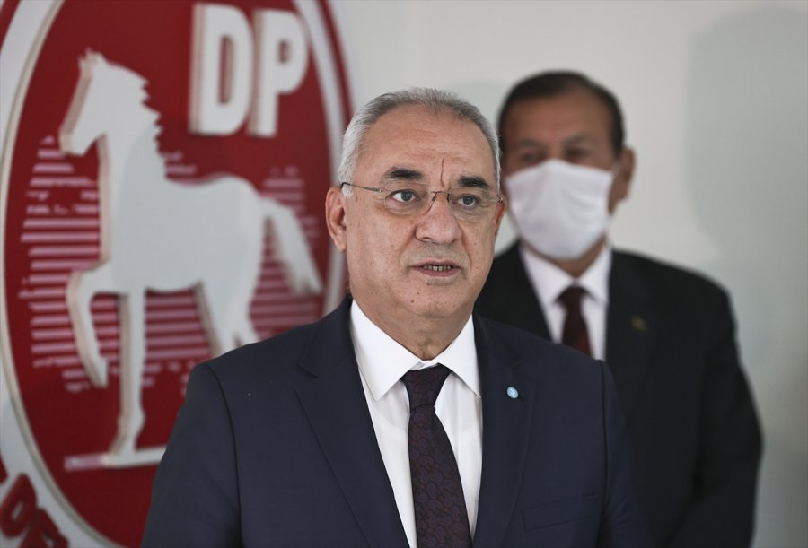 Dsp Genel Başkanı Aksakal, Dp Genel Başkanı Uysal'ı Ziyaret Etti