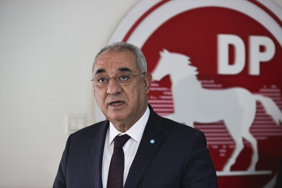 Dsp Genel Başkanı Aksakal, Dp Genel Başkanı Uysal'ı Ziyaret Etti