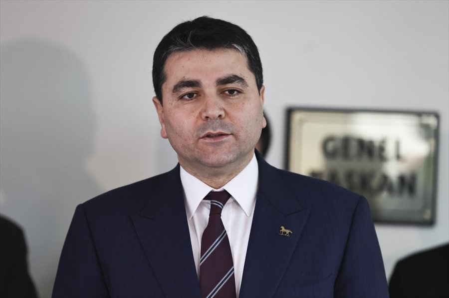 Dsp Genel Başkanı Aksakal, Dp Genel Başkanı Uysal'ı Ziyaret Etti