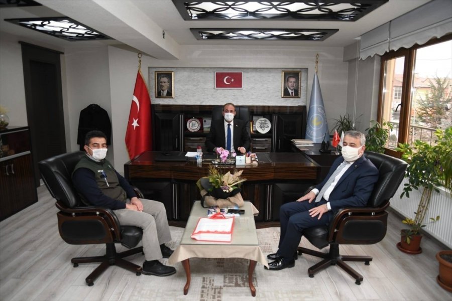 Kayseri Tarım Ve Orman Müdürü Şahin, Tomarza'yı Ziyaret Etti