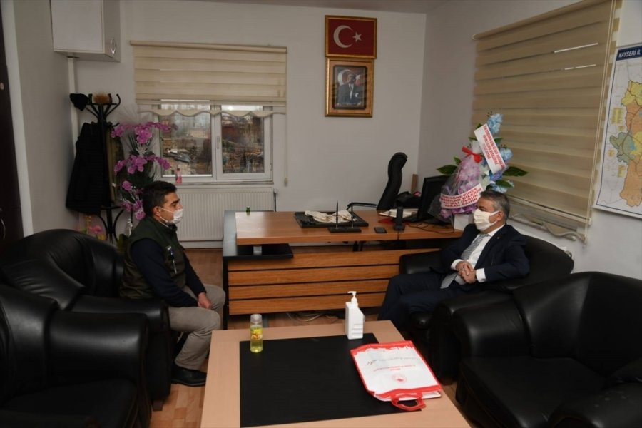 Kayseri Tarım Ve Orman Müdürü Şahin, Tomarza'yı Ziyaret Etti