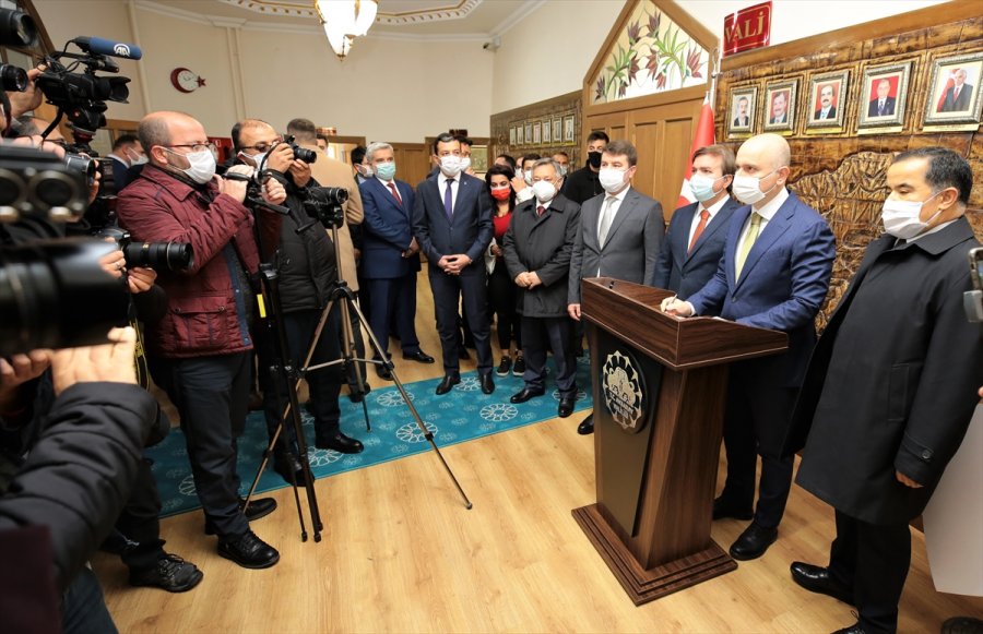 Ulaştırma Ve Altyapı Bakanı Adil Karaismailoğlu, Aksaray'da Ziyaretlerde Bulundu: