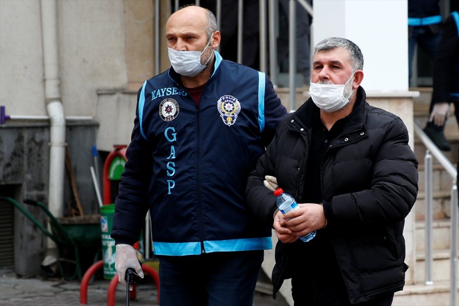 Kayseri'de Suç Örgütü Operasyonunda Yakalanan 13 Şüpheli Adliyede