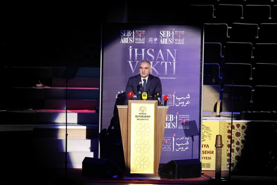 Hazreti Mevlana'nın 747. Vuslat Yıl Dönümü Şebiarus Programı