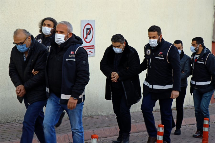 Kayseri Merkezli Suç Örgütü Operasyonunda Yakalanan 14 Şüpheli Adliyede