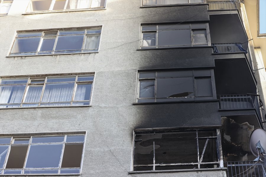 Başkentte Bir Apartman Dairesinde Çıkan Yangında İki Kişi Dumandan Etkilendi