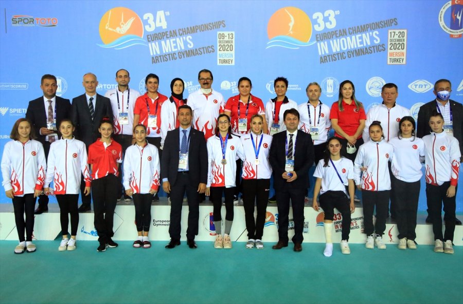 Avrupa Şampiyonası'nda İlkleri Yaşatan Milli Cimnastikçiler, 10 Madalyayla Tarih Yazdı