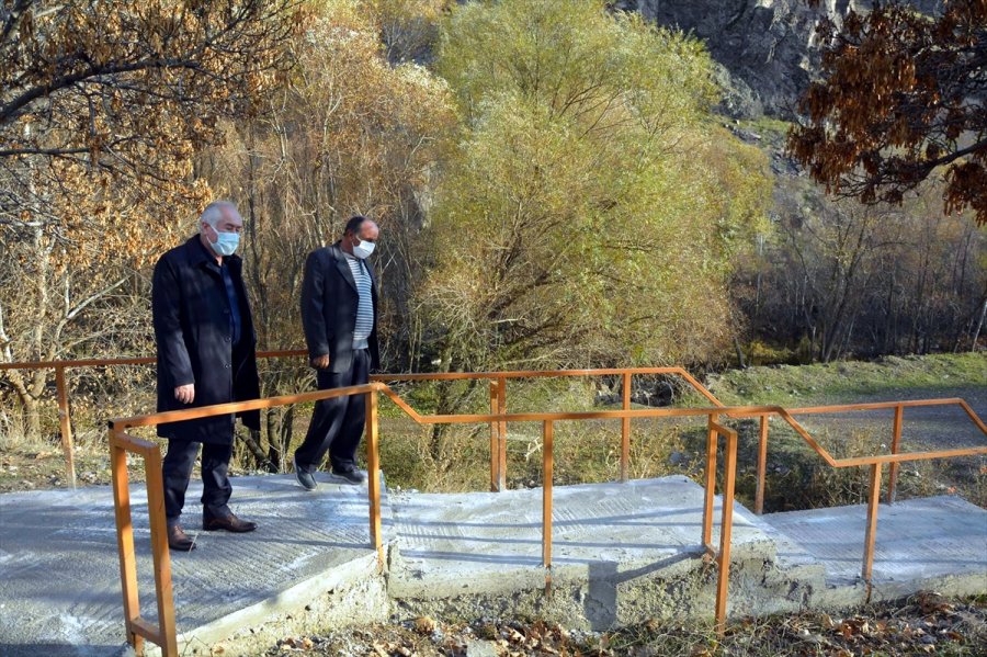 Güdül Belediyesi Kirmir Çayı'na Rahat Ulaşım İçin Merdiven Yaptırdı