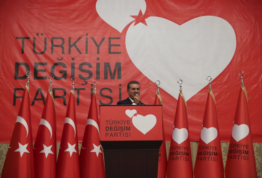 Türkiye Değişim Partisi Genel Başkanı Sarıgül, İlk Basın Toplantısını Yaptı:
