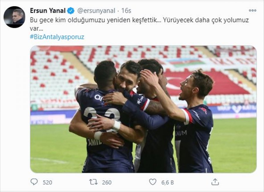 Antalyasporlu Amilton Gol Suskunluğunu Bozdu