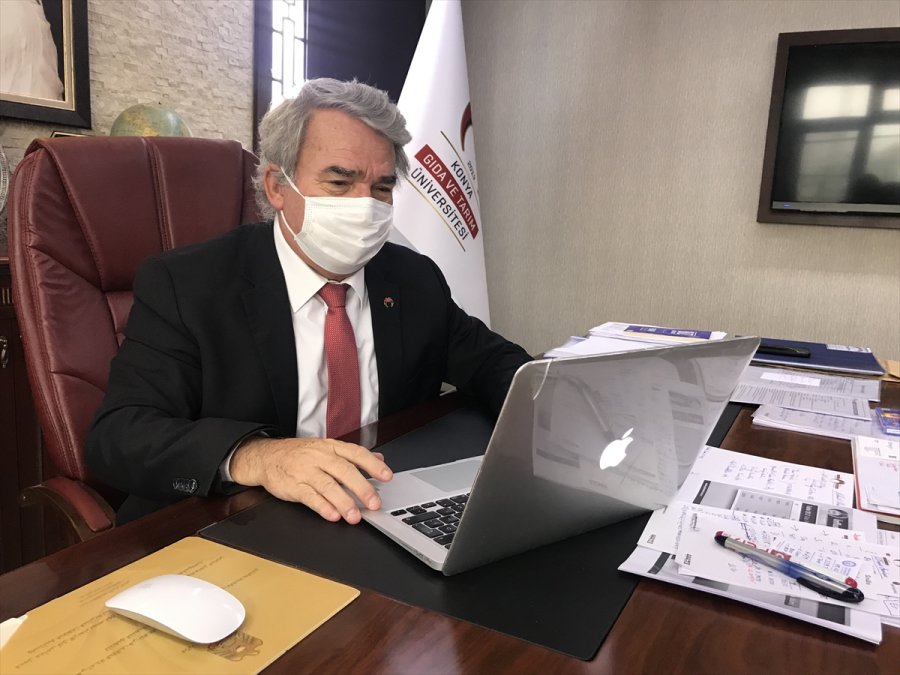 Konya Gıda Ve Tarım Üniversitesi Rektörü Prof. Dr. Çökmüş, Aa'nın 