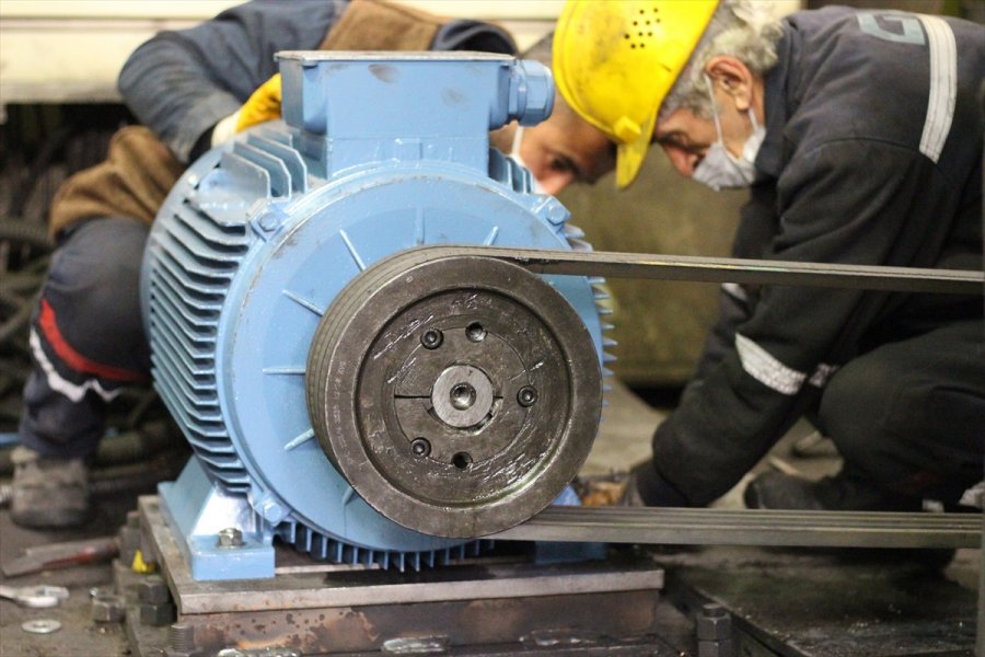 Aso 1. Osb'de 2 Firmanın 13 Motoru Enerji Verimli Hale Dönüştürüldü