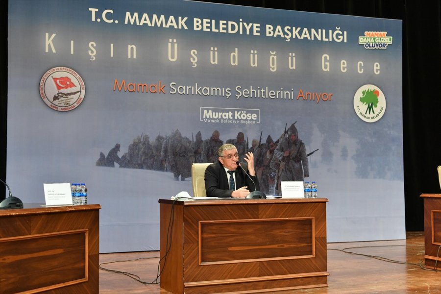 Sarıkamış Şehitleri Mamak'ta Anıldı