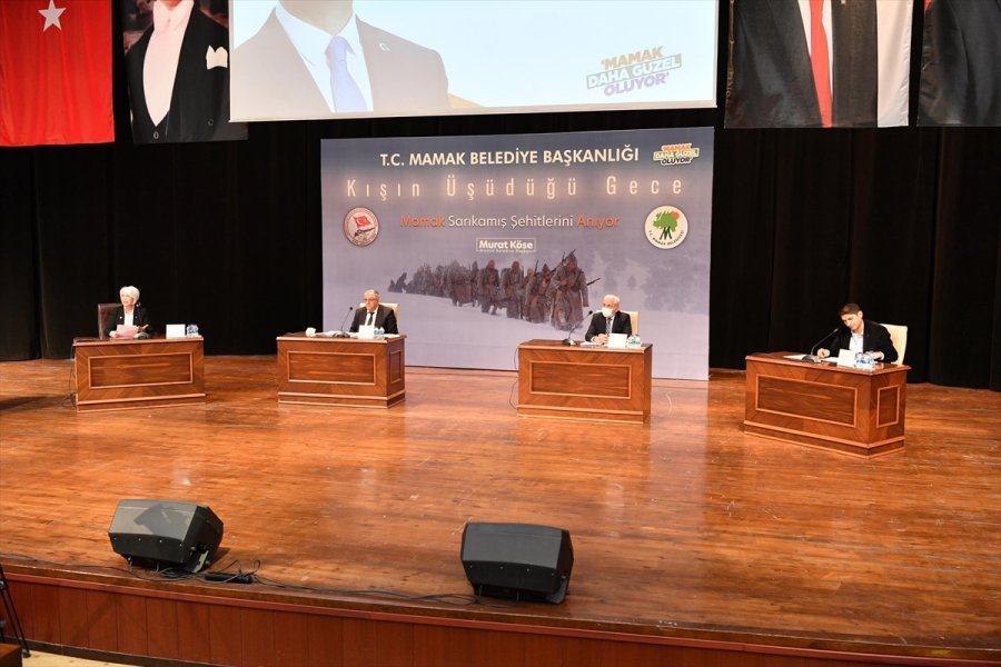 Sarıkamış Şehitleri Mamak'ta Anıldı