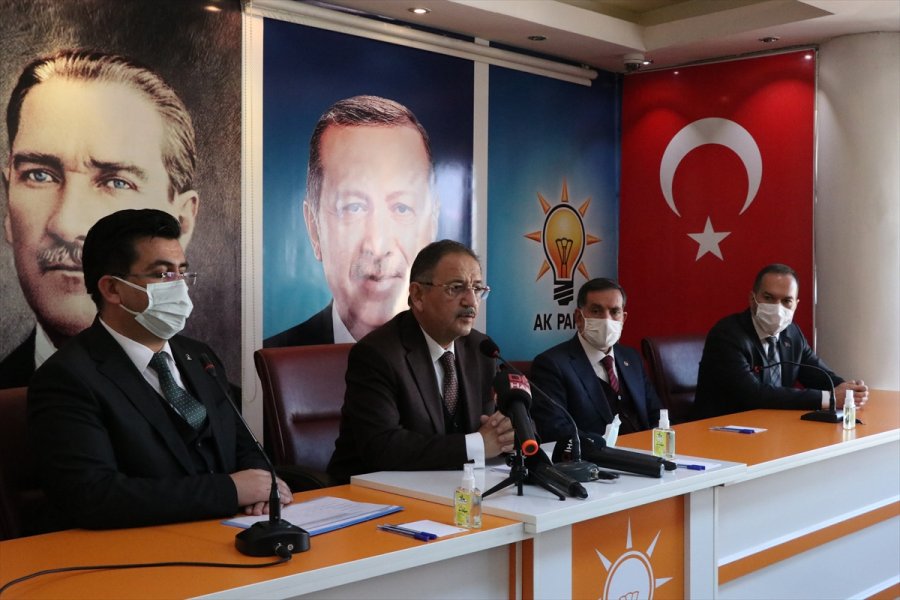Ak Parti Genel Başkan Yardımcısı Mehmet Özhaseki Niğde'de: