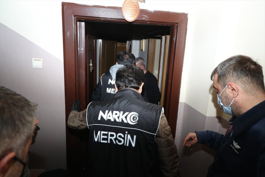 Güncelleme - Mersin Merkezli 4 İlde Uyuşturucu Operasyonu: 20 Gözaltı