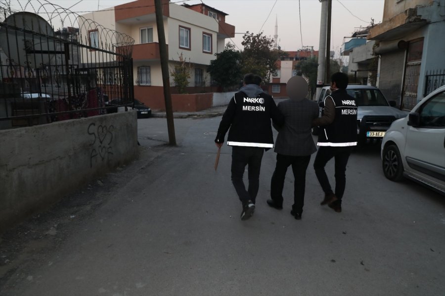 Güncelleme - Mersin Merkezli 4 İlde Uyuşturucu Operasyonu: 20 Gözaltı