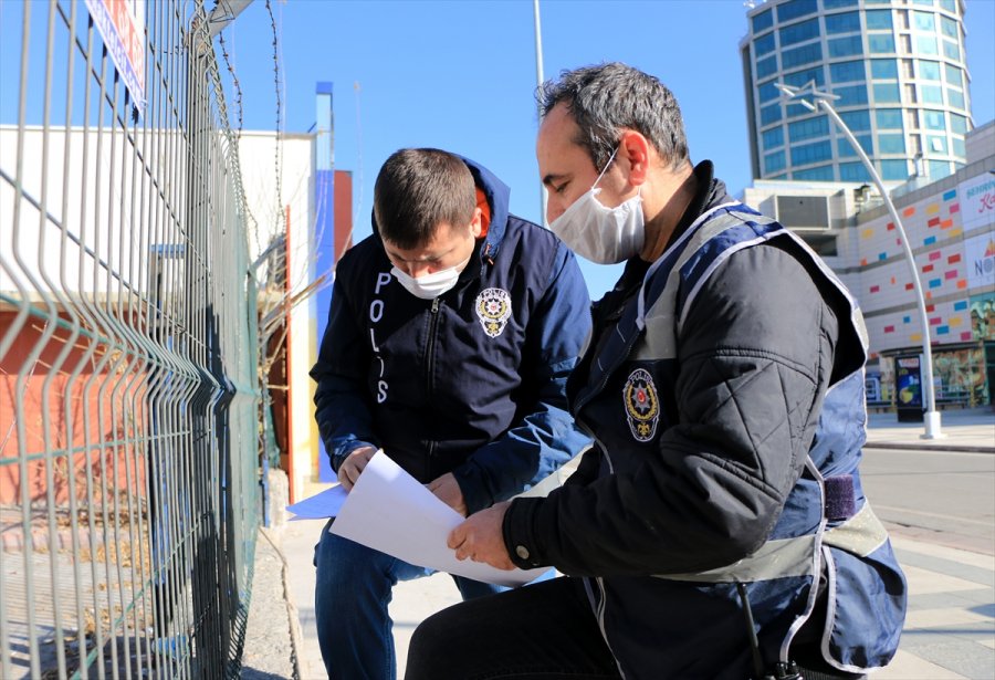 Konya, Karaman, Aksaray Ve Afyonkarahisar'da Sokağa Çıkma Kısıtlamasına Uyuldu