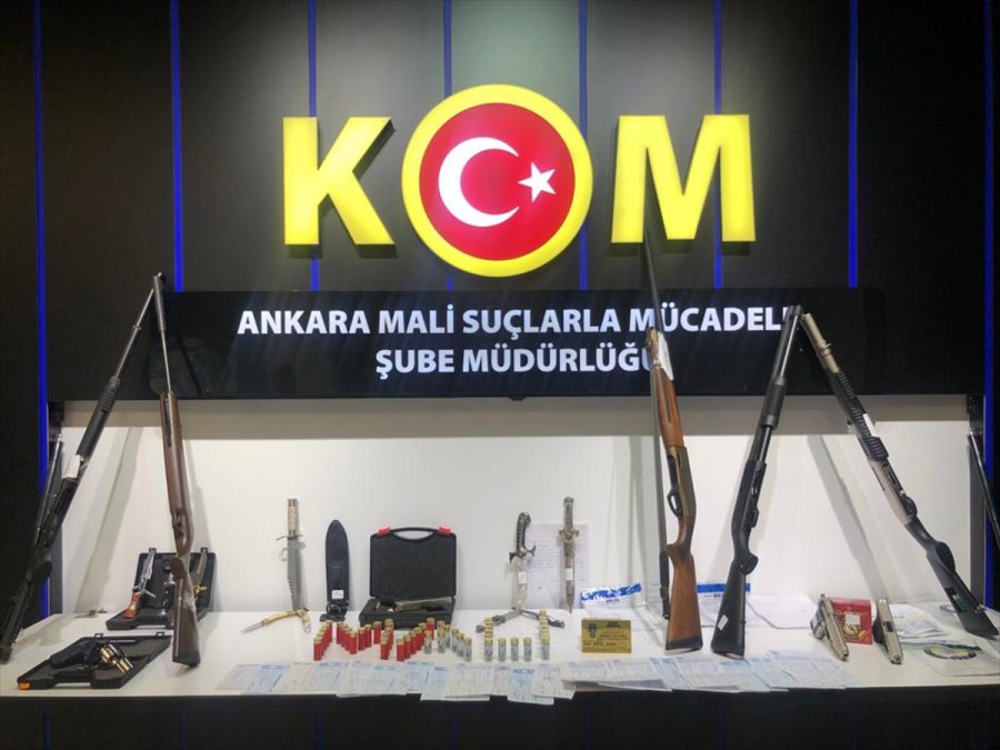 Ankara'da Tefecilik Yapan Suç Örgütüne Operasyon: 8 Gözaltı