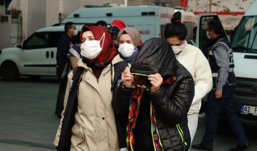Konya'da Fuhuş Operasyonunda Yakalanan 5 Zanlı Tutuklandı