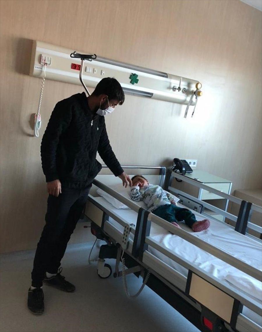 Mersin'de Vücudu Yanık Çocuğun Tedavisine Başlandı