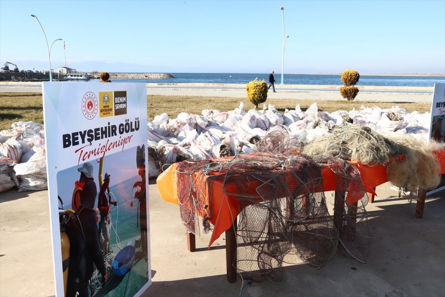 Beyşehir Gölü'nden Çıkarılan 
