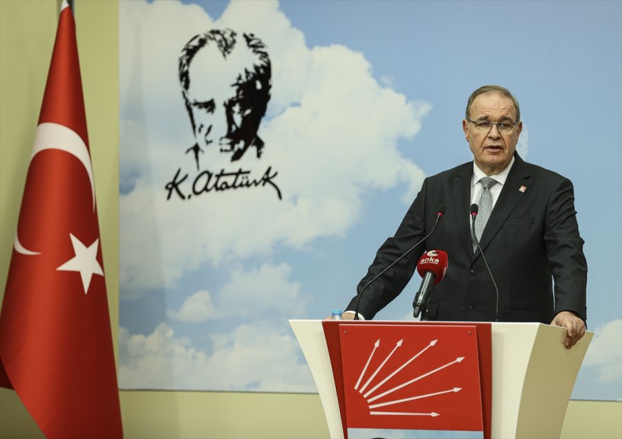 Chp Sözcüsü Öztrak, Myk Toplantısına İlişkin Açıklama Yaptı: