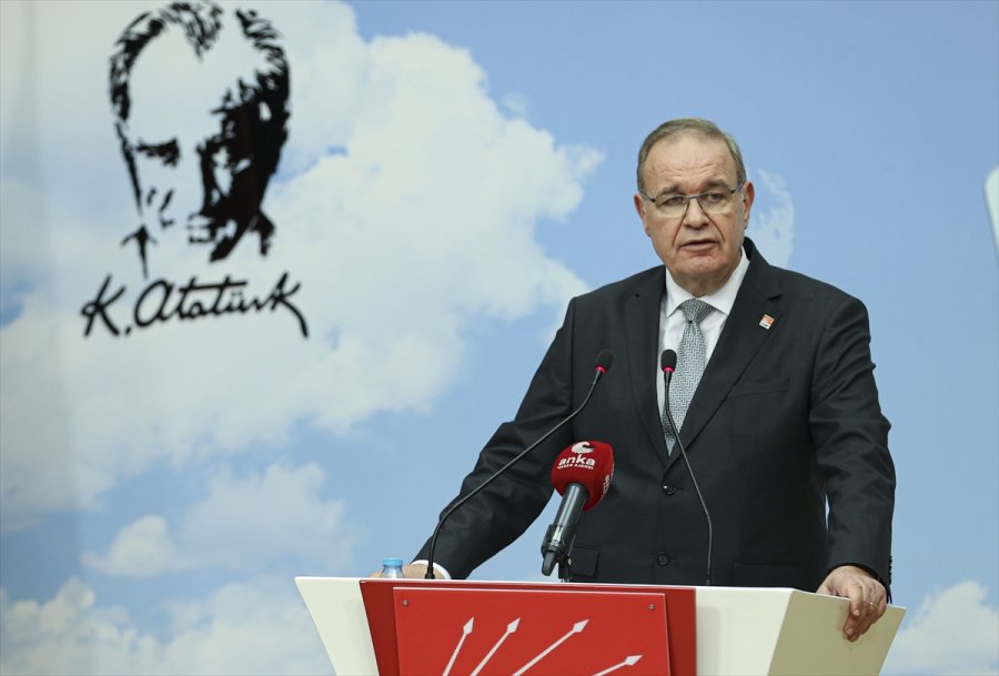 Chp Sözcüsü Öztrak, Myk Toplantısına İlişkin Açıklama Yaptı: