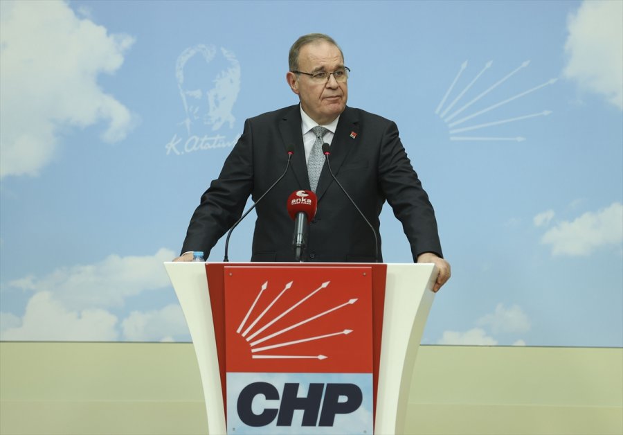Chp Sözcüsü Öztrak, Myk Toplantısına İlişkin Açıklama Yaptı: