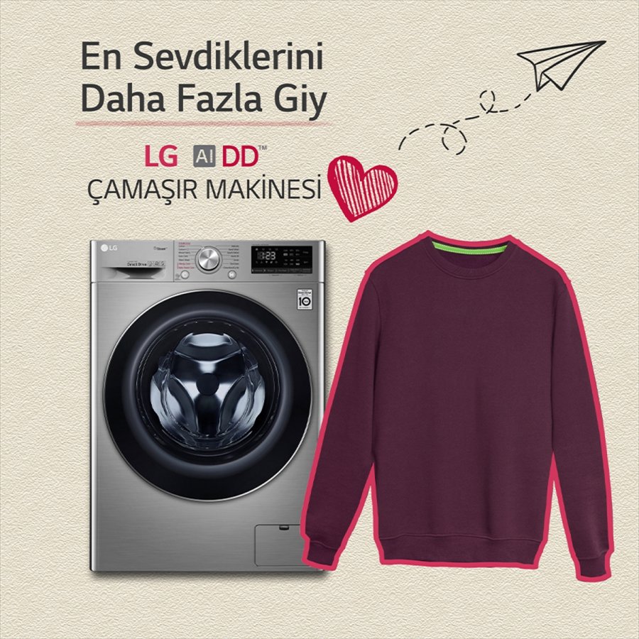 Lg'den Buharlı Çamaşır Makinesi Kazanma Fırsatı