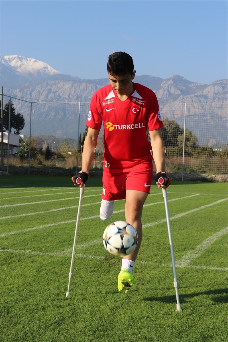 Mahalle Takımına Alınmayan Genç, Şimdi Ampute Futbol Milli Takımı İçin Ter Döküyor