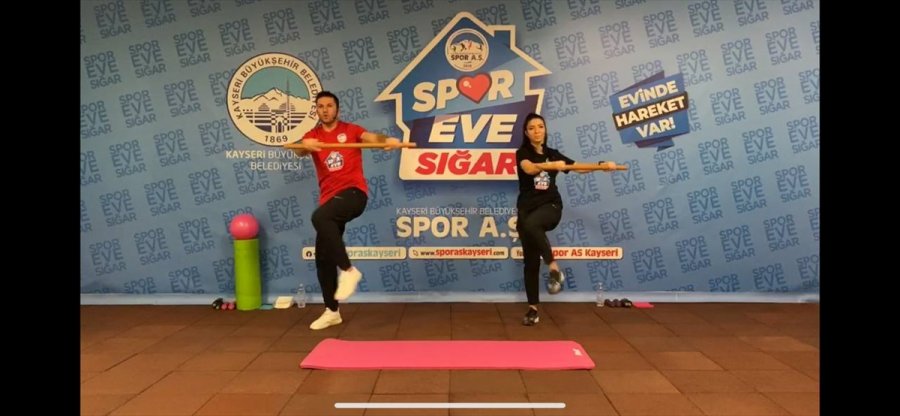 Büyükşehir Belediyesi Spor Aş, Evde De Hizmete Devam Ediyor