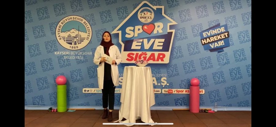 Büyükşehir Belediyesi Spor Aş, Evde De Hizmete Devam Ediyor