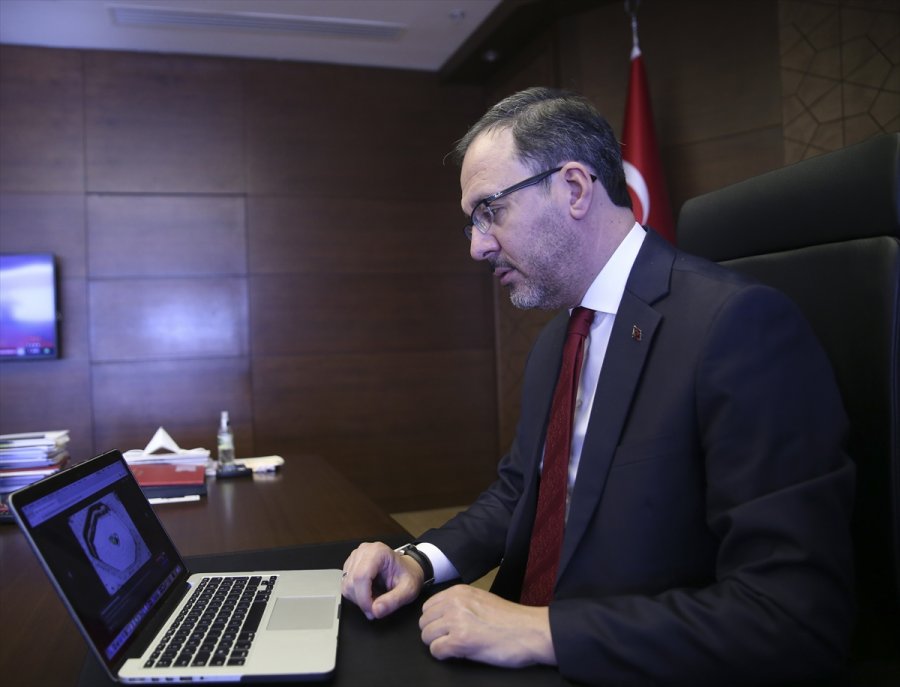 Gençlik Ve Spor Bakanı Mehmet Muharrem Kasapoğlu, Aa'nın 