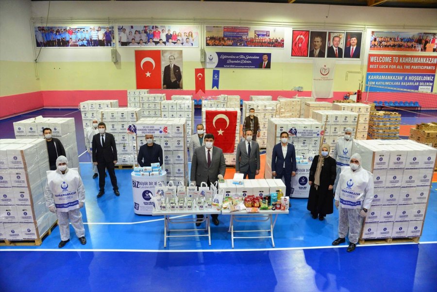 Kahramankazan Belediyesi Sosyal Yardımlarını Sürdürüyor