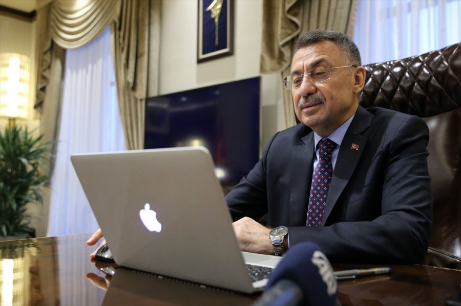 Cumhurbaşkanı Yardımcısı Oktay, Aa'nın 