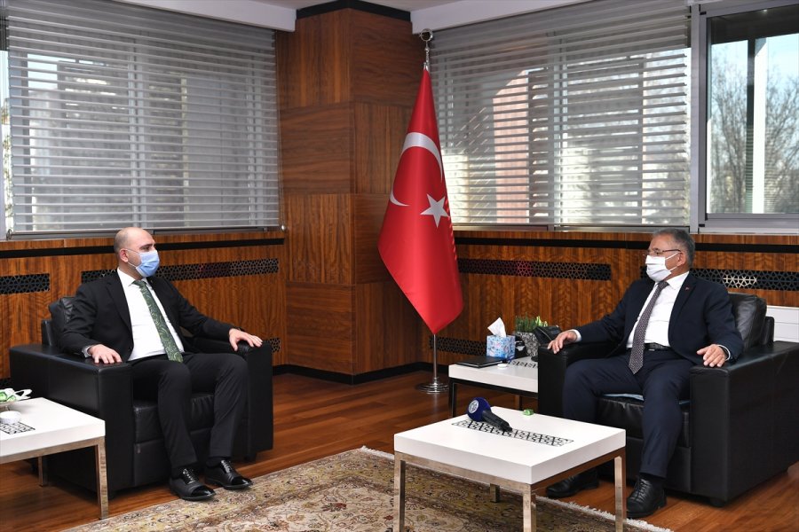 Kayseri Ticaret Borsası'ndan Büyükkılıç'a Teşekkür Ziyareti